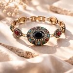 Gold-Plated Traditional Bangle Bracelet